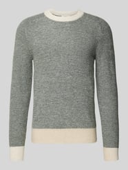 Regular fit gebreide pullover met mix van alpaca en wol, model 'RAI' van SELECTED HOMME - 12