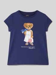 T-shirt met labelprint van Polo Ralph Lauren Kids - 2