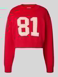 Korte gebreide pullover met ronde hals van Guess Jeans - 9