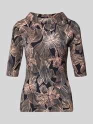 T-shirt ze stójką od Marc Cain - 34