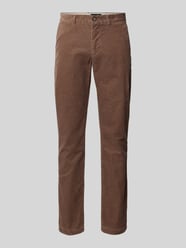 Straight leg coduroy broek van katoenmix, model 'DENTON' van Tommy Hilfiger Beige - 41