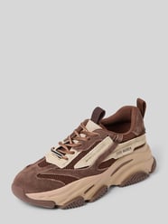 Sneaker aus Leder-Mix mit Logo-Print Modell 'Possession' von Steve Madden - 6