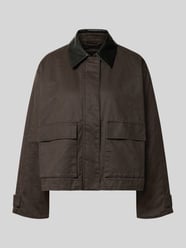 Regular Fit Blouson aus Baumwoll-Mix Modell 'Hamina' von OPUS - 3
