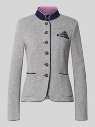 Blazer aus Woll-Mix mit Einstecktuch von White Label - 1