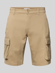 Regular Fit Bermudas aus Baumwoll-Mix Modell 'CAM STAGE' von Only & Sons Beige - 13