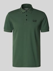 Koszulka polo o kroju regular fit z nadrukiem z logo od EA7 Emporio Armani - 6