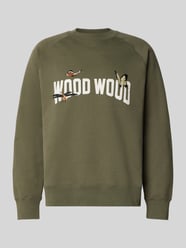 Sweatshirt met motiefstitching, model 'Hester' van Wood Wood - 32