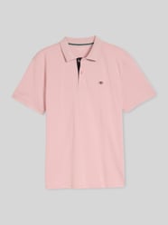Regular Fit Poloshirt aus reiner Baumwolle mit Logo-Stitching von Tom Tailor - 23