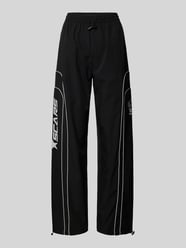 Trackpants mit Label-Print Modell 'Coach' von LOVE SCARS Schwarz - 2