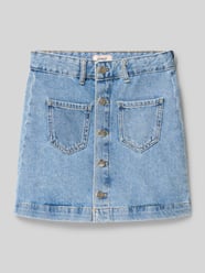 jeansowa spódnica mini z czystej bawełny model 'AMAZING' od ONLY - 23