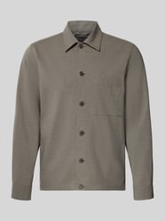 Regular fit overhemdjack van Mix van katoen en viscose Met viscose van Marc O'Polo - 3