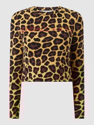Cropped Longsleeve aus Baumwolle von Kendall & Kylie Braun - 21