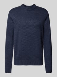 Regular Fit Strickpullover aus Baumwoll-Mix Modell 'BLAKE' von JACK & JONES - 4