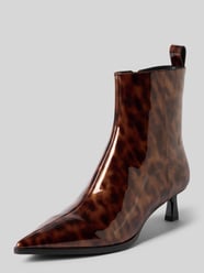 Botki z zwierzęcym nadrukiem na całej powierzchni od Marc Cain Bags & Shoes - 3