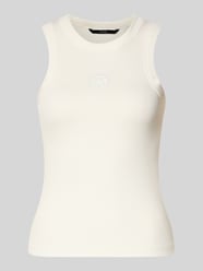 Slim Fit Tank Top aus Baumwoll-Mix Modell 'SMILE CAISA TANK TOP' von VERO MODA - 33