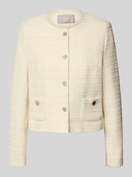 Marynarka w bouclé o kroju regular fit od Christian Berg Woman Selection - 33