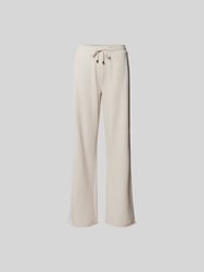 Sweatpants mit elastischem Bund von Juvia Beige - 40