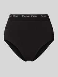 High waist slip met label in band van Calvin Klein Underwear - 28