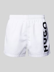 Badehose mit Label-Print Modell 'ABAS' von HUGO - 25