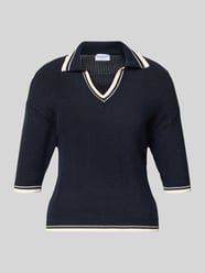 Koszulka Regular Fit o wyglądzie dzianiny model „Lembi” od Marella - 2