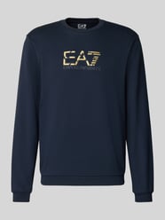 Sweatshirt mit Logo und Rundhalsausschnitt von EA7 Emporio Armani - 16