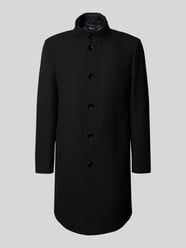 Regular fit lange jas met opstaande kraag van Christian Berg Men - 26