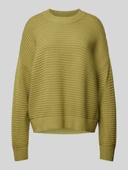 Gebreide pullover met structuurmotief van s.Oliver RED LABEL Groen - 14