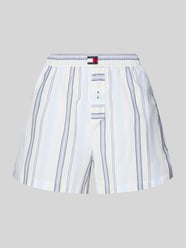 Loose Fit Pyjama Shorts aus reiner Baumwolle von Tommy Hilfiger - 28