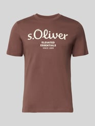 Regular Fit T-Shirt aus reiner Baumwolle von s.Oliver RED LABEL - 37