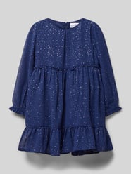 Kleid mit Rundhalsausschnitt Modell 'ANNA' von DANAMADE Blau - 13