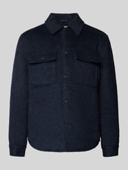 Regular Fit Hemdjacke aus gebürstetem Material Modell 'GIO' von Only & Sons - 23