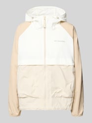 Windbreaker mit Rückenbelüftungssystem und Kapuze von Columbia Beige - 19