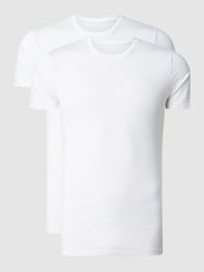 T-Shirt mit Stretch-Anteil im 2er-Pack  von JOOP! Collection Weiß - 30