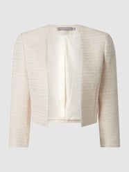 Bolero aus Bouclé von Christian Berg Cocktail Beige - 38