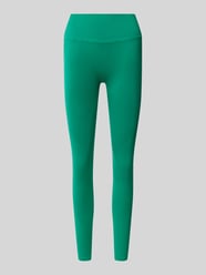 Legginsy o kroju skinny fit z szerokim, elastycznym pasem od Stronger - 42