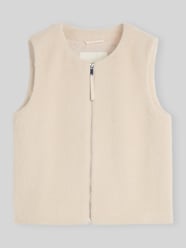 Regular Fit Weste mit Reißverschluss von Tom Tailor Beige - 1