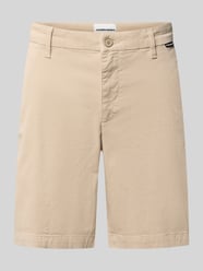 Szorty chinosy o kroju regular fit z mieszanki bawełny model 'CHINO' od ARMEDANGELS - 22