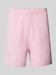 Relaxed Fit Sweatshorts aus Baumwoll-Mix von Lacoste Pink - 17