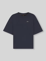T-shirt o kroju relaxed fit z czystej bawełny model 'C_EBOYS_3' od BOSS Orange - 47