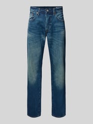 Jeansy o kroju relaxed fit z prostą nogawką w efekcie znoszenia od GAP - 4