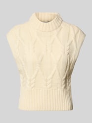 Strickpullunder aus Woll-Mix mit Stehkragen Modell 'MAGLE' von Cph Muse - 2