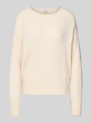 Gebreide pullover met ribboorden, model 'LISA' van Brax - 22