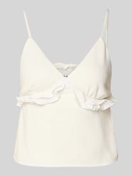 Regular Fit Trägertop aus Viskose-Leinen-Mix Modell 'SIESTA' von ONLY - 10