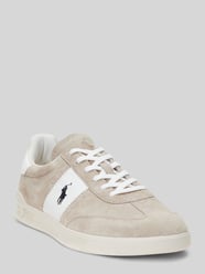 Niskie sneakersy z weluru od Polo Ralph Lauren - 7