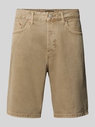 Szorty jeansowe o kroju regular fit z czystej bawełny model 'EDGE' od ONLY & SONS - 11