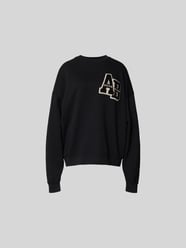 Oversized Sweatshirt mit Logo-Detail von Anine Bing - 18