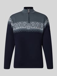 Wollpullover mit Troyer-Kragen Modell 'Moritz' von Dale of Norway - 42