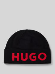 Beanie met labeldetail, model 'Xola' van HUGO - 43