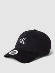 Cap mit Label-Stitching von Calvin Klein Jeans Schwarz - 39