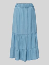 Midirock aus Lyocell-Mix in Denim-Optik von Christian Berg Woman - 21